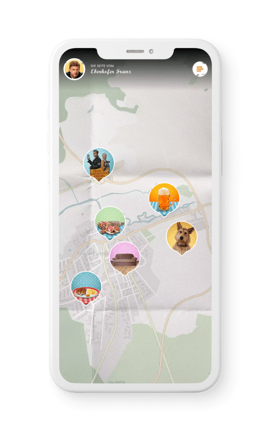 Tablet Ansicht Franz Ebenhofer Website