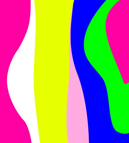 Bunte Streifen, neonfarben